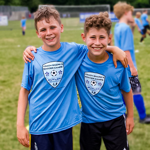 Boys Smiling at Camp